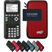 Texas Instruments TI-84 Plus Ce -T Python Edition incl. WYNGS Beschermhoes Rood - Grafische Rekenmachine - Basis Pakket