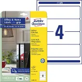 Avery Ordnerrugetiketten Zweckform 61 X 129 Mm Wit 40 Stuks
