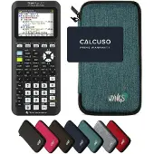 Texas Instruments TI-84 Plus Ce -T Python Edition incl. WYNGS Beschermhoes Turkoois - Grafische Rekenmachine - Basis Pakket
