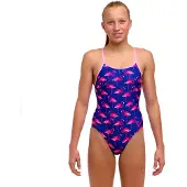 Funkita Fks033 Swimsuit Blauw 8 Years Meisje