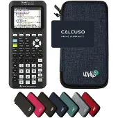 Texas Instruments TI-84 Plus Ce -T Python Edition incl. WYNGS Beschermhoes Blauw - Grafische Rekenmachine - Basis Pakket