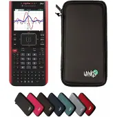 Texas Instruments TI-Nspire CX II-T CAS incl. WYNGS Beschermhoes Zwart - Grafische Rekenmachine - Basis Pakket