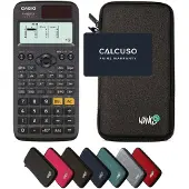 Casio fx-85GT X incl. WYNGS Beschermhoes Donkergrijs - Wetenschappelijke Rekenmachine - Basis Pakket