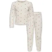 ONLY GIRLS Set 'KMGTrinny' rood / offwhite