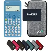 Casio fx-82NL+ incl. WYNGS Beschermhoes Lichtgrijs - Wetenschappelijke Rekenmachine - Basis Pakket