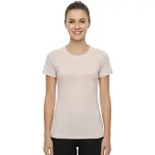 Newwood Suheyla T-shirt Met Korte Mouwen Beige XL Vrouw