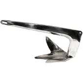 Oem Marine Bruce Stainless Steel Anchor Zilver 30 kg
