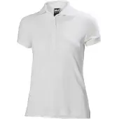 Helly Hansen Crewline Short Sleeve Polo Wit L Vrouw