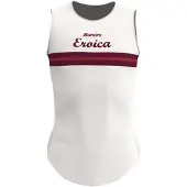 Santini - Eroica Timo Baselayer - Fietsonderhemd XS/S, wit/grijs