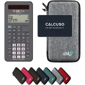 Texas Instruments TI-30X Prio MathPrint incl. WYNGS Beschermhoes Lichtgrijs - Wetenschappelijke Rekenmachine - Basis Pakket