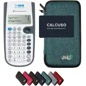 Texas Instruments TI-30XB MultiView incl. WYNGS Beschermhoes Turkoois - Wetenschappelijke Rekenmachine - Basis Pakket
