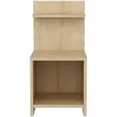 CALICOSY Nachtkastje met 1 nis, eikenhouten decor, h72 cm ullman