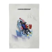 Nintendo Super Mario kart fleece deken - 110 X 130 cm
