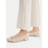 Caprice 9-22503-42 Ballerina's | Maat 38 Dames Wit