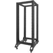 Lanberg OR01-6827-B, Vrijstaande serverkast, 27U, 600 kg, 26 kg, Zwart