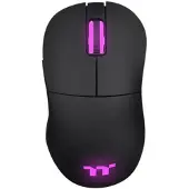 Thermaltake GMO Damysus Wireless RGB Black Gaming-muis Radiografisch, Bluetooth Optisch Meerdere kleuren 6 Toetsen 19000 dpi RGB-verlichting