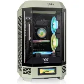 Thermaltake The Tower 250 Matcha Green Midi-tower Gaming-behuizing Groen, Zwart