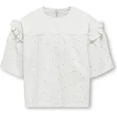 ONLY GIRLS Blouse 'KOGDaisy' wit