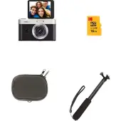 Kodak C1 Compact Camera Tiltable Screen Black Kit