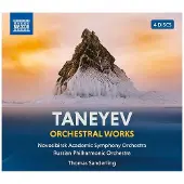 OUTHERE Ilya Kaler, Novosibirsk Academic Symphony Orchestra - Taneyev: Orchestral Works (4 CD)