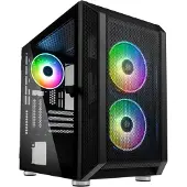 Kolink CITADEL MESH RGB Micro-tower Gaming-behuizing Zwart