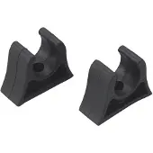 Talamex Boat Hook Plastic Pole Holder 10 Units Zwart 25 mm