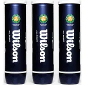 Wilson Roland Garros All Court Tennisballen - 3 Kokers x 4 Ballen - 12 Ballen Totaal