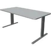 Kerkmann Büromöbelfabrik Bureau Unic comfort grijs 160x80cm