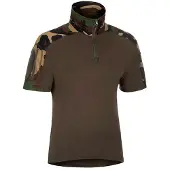 Invadergear Combat T-shirt Met Korte Mouwen Bruin 2XL