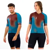 Santini - Aura S/S Jersey - Fietsshirt L, meerkleurig