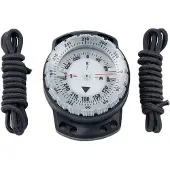 Best Divers Bungee Wrist Compass Zwart