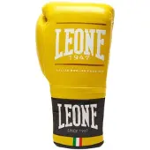 Leone1947 Shock Plus Artificial Leather Boxing Gloves Geel 10 oz