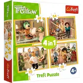 Trefl Puzzels Voorbereiding voor Bal 4-in-1 (207 Stukjes)