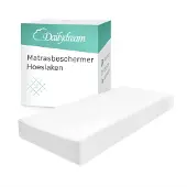 Dailydream Waterdichte Matrasbeschermer 90x200 cm Wit Ademend