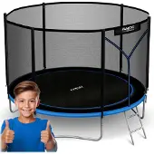 Neo-Sport Serie - Tuintrampoline - 252cm - Veiligheidsnet - Inclusief Ladder