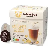 Columbus | Vanilla Macadamia Latte - 12 capsules voor Dolce Gusto