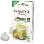 Foodness | Matcha Latte met ginseng - 10 capsules voor Nespresso