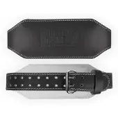 Gorilla wear Halterriem - 6 Inch Padded Leren Lifting Belt - Zwart - 2XL/3XL