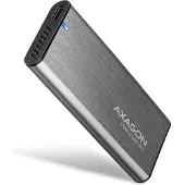 Axagon EEM2-SG2 RAW BOX M.2 SSD-behuizing USB-C 3.2 Gen 2 10 GBit/s M.2 PCIe NVMe 2242, 2260, 2280 EEM2-SG2
