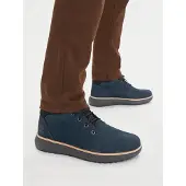 Timberland Men Hudson Road Mid Lace Chukka Navy Nubuck-Schoenmaat 44,5