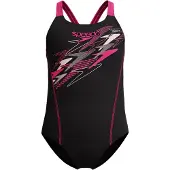 Speedo - Kid's Medley Logo Medalist - Badpak 128, zwart