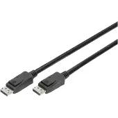 Digitus AK-340106-010-S DisplayPort kabel 1 meter Zwart