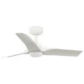 Faro Hey 10W LED (Ø90cm) Plafondventilator White | SWT