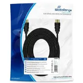 MediaRange HDMI-kabel MRCS212 Zwart