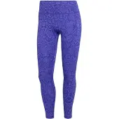 Adidas Sportbroek 'Optime PrimeLift' violetblauw / lichtlila