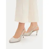 Caprice Slingpumps stone grey