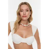 Trendyol Bikinitop natuurwit