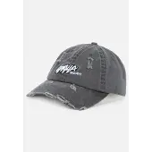 Gorilla wear Galway Distressed Cap - Pet - Washed Grijs