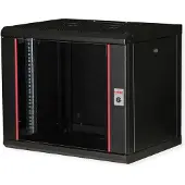 Roline 19-inch wandbehuizing Pro 9 U, 450x600 BxD zwart