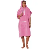 Ocean & Earth Hooded Poncho Roze